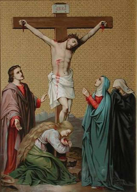 Twelfth station for stations of the cross