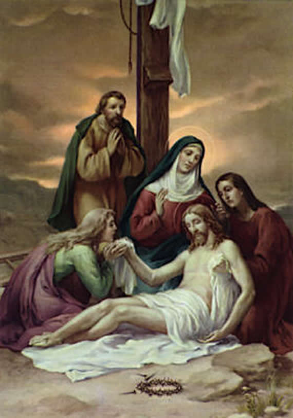 Thirteenth station of stations of the cross