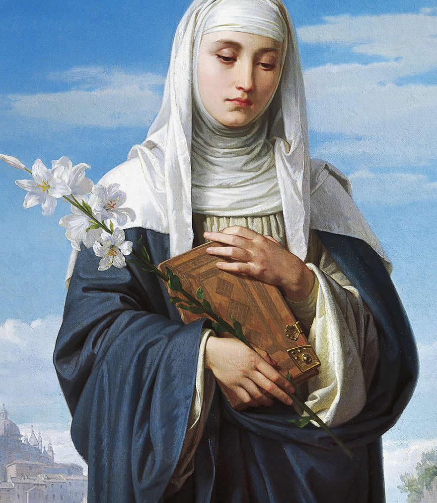 LITANY OF SAINT CATHERINE OF SIENA.