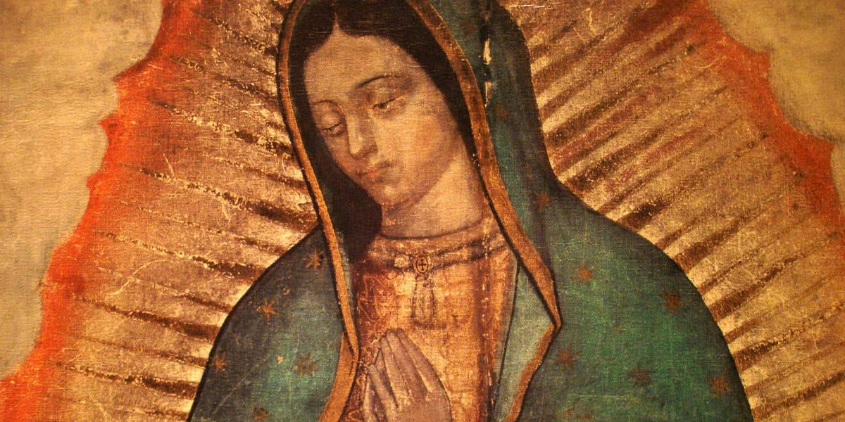 Saint for the day: feast in honor of Our Lady of Guadalupe
